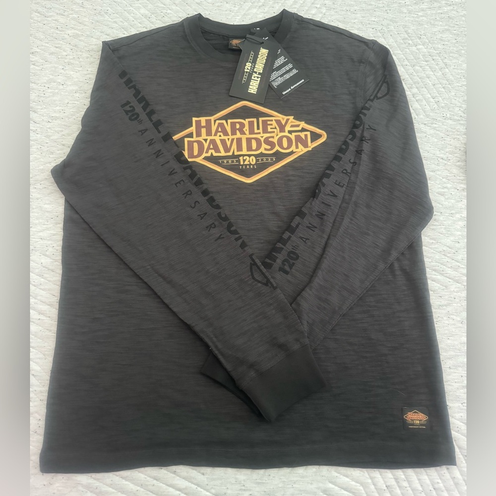 MEN'S 120TH ANNIVERSARY LONG SLEEVE TEE - Size: Large